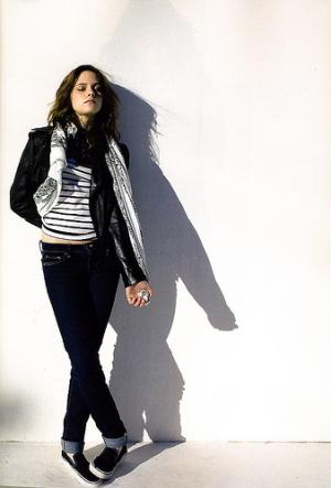 Kristen Stewart Jeans on Jean Claude Jitrois Leather Jacket Kristen Stewart