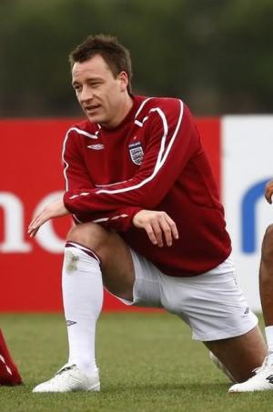 John Terry's Bulging Football Shorts 03 January 2010 johnterrybulge