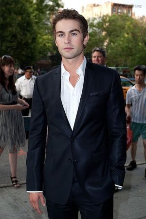 Chace Crawford Fashion Style Shoes Suit Without Ties