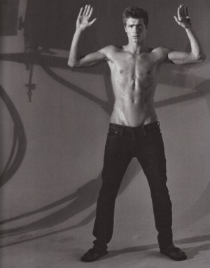 Austrian model Moritz Mitterbauer abercrombie - ex army