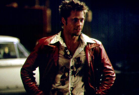 brad pitt fight club jacket. What makes this leather jacket