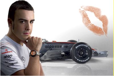  Heuer Formula  Watch on Alonso S Tag Heuer Formula 1 Watch  Celebrity Watches   Famewatcher