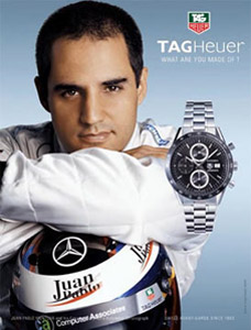 JUAN PABLO MONTOYA's Tag Heuer Watch & Oakley Sunglasses & Race ...