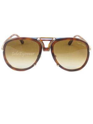 We've seen Brad Pitt walking around with his Tom Ford Hunter sunglasses see