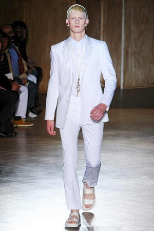 Now here's a white suit you can wear to your best friend's wedding