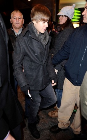 justin bieber leather jacket 2011. Leather jackets never grow out