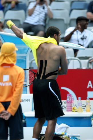 jo-wilfried tsonga shirtless tennis star