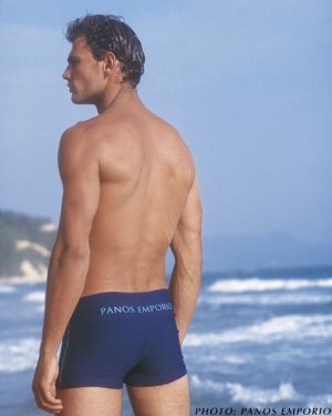 Marios Lekkas greek male model in shorts bubble butt