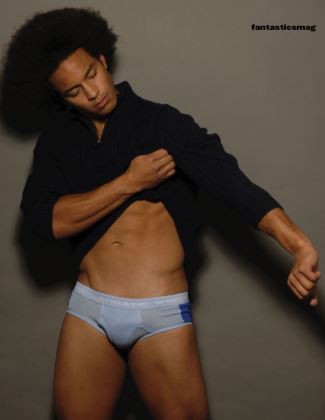 black male underwear model 2016