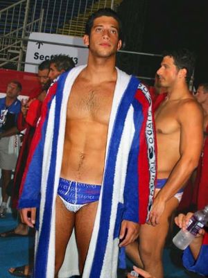 hot serbian men water polo player