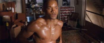 will smith shirtless body