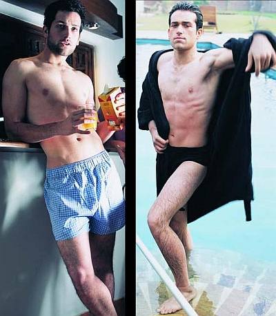 Abdullah Ejaz underwear speedo - gay magazine