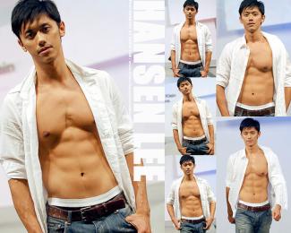 hot malaysian male model hansen lee