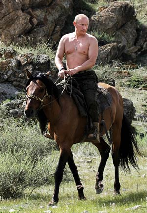 hot russian daddy vladimir putin shirtless