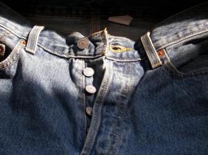 mens button jeans are sexy