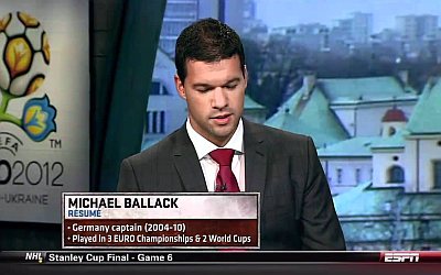 michael ballack update doing now - espn analyst commentator