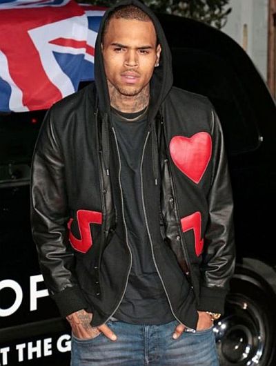 chris brown leather jacket mechanical dummy