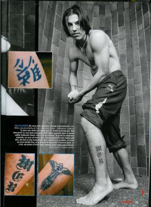 milan baros tattoos chinese characters meaning