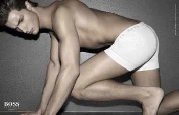 hugo boss male underwear models