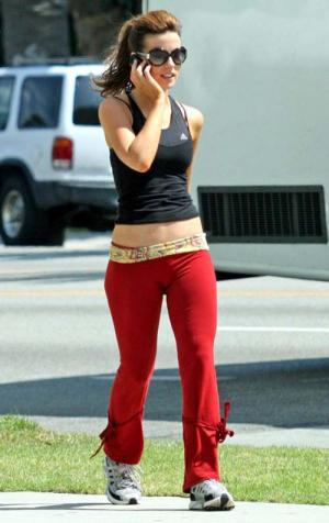 best red pants for women - kate beckinsale