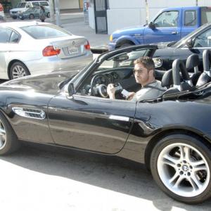 celebrity cars gerard butler scottish actor bmw convertible