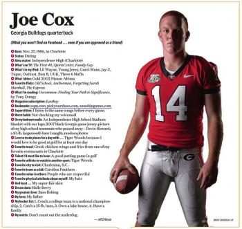 joe cox college football quarterback