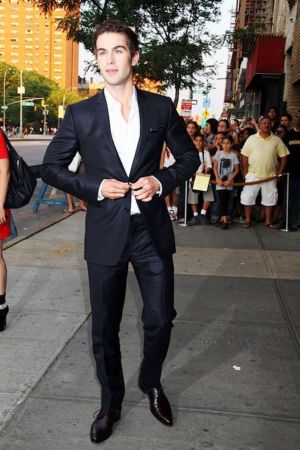 Chace Crawford Suit No Tie