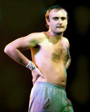 phil collins shirtless now