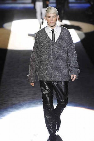 dsquared skinny leather pants