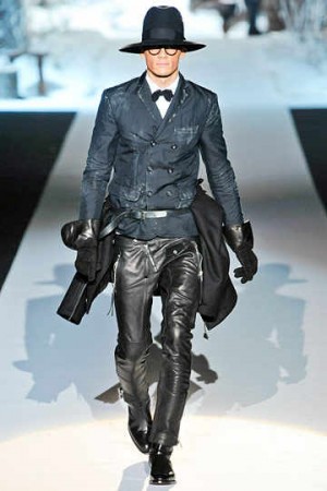 dsquared boys leather pants