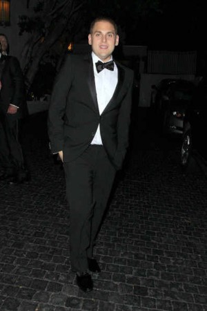 Celebrities Wearing Hugo Boss tuxedo
