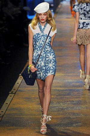 blue dress for girls. luxury designer dress by christian dior