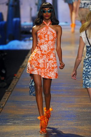 luxury designer dress for women by christian dior. french design. orange dress strapless