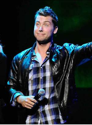 gay mens leather jacket lance bass