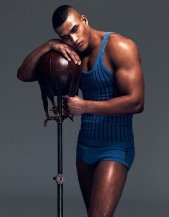 rob evans underwear - top black male models
