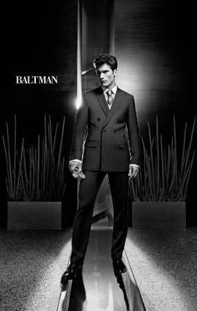 spanish male model wearing mens suit