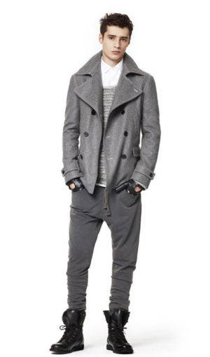 gray winter coats for men by zara