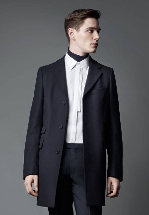 black long coat for men - JOOP autumn winter coats