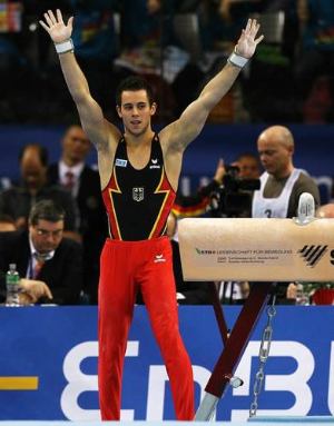 german male gymnasts sebastian krimmer