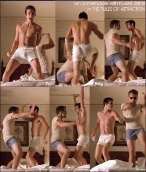 ian underwear dancing in rules of attraction movie
