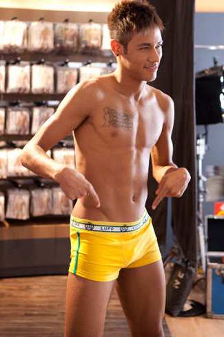 neymar underwear model for lupo
