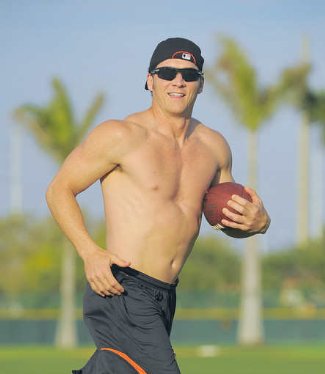 Brady Anderson Baltimore Orioles special assistant - football - spring training Sarasota Sports Complex