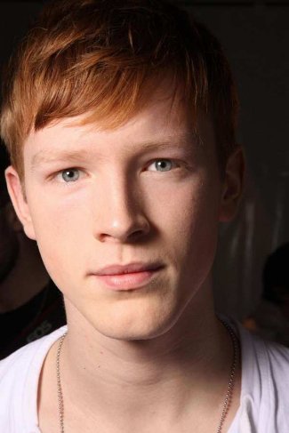 Lasse Pedersen - danish ginger male model - burberry
