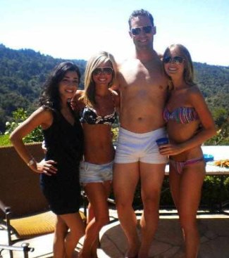 Pat Burrell underwear - party at barry zitos
