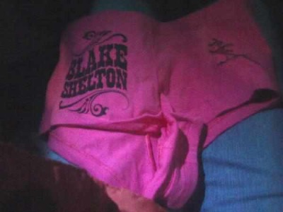 blake shelton underwear - fan - with signature