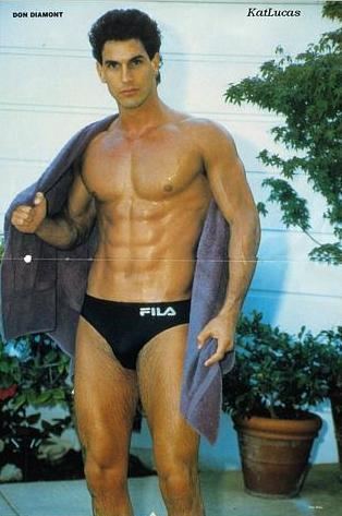 soap opera stars in speedo Don Diamont - Brad Carlton on The Young and the Restless