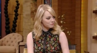 Jason Wu Resort 2013 Floral Leather-Trimmed Dress - Seen on Emma Stone Actress