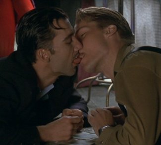 Nikolaj Coster Waldau - gay kiss with clive owen in bent