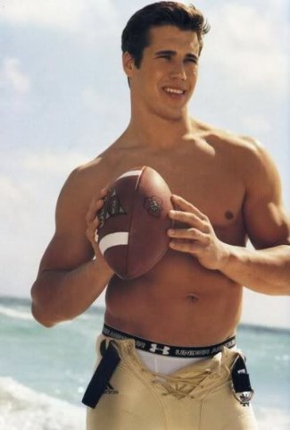 brady quinn shirtless showing underwear - football quarterback for the Seattle Seahawks