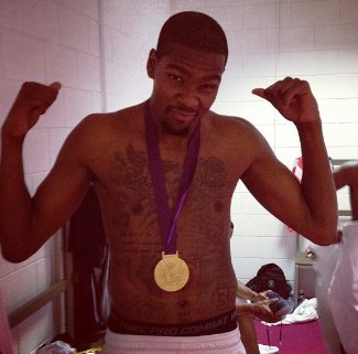 kevin durant shirtless basketball players